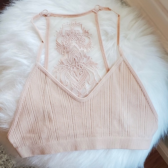 Blush tattoo mesh bralette - Picture 4 of 15